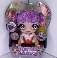 Glitter Babyz Doll - Melody Highnote Color Changing Hair Пупс Глиттер Бабис