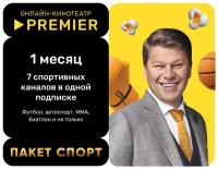 Подписка «спорт» от PREMIER на 1 месяц