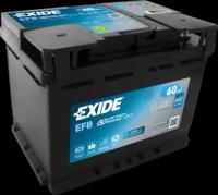 Аккумулятор автомобильный Exide EFB EL600 6СТ-60 обр. (Start-Stop) 242x175x190