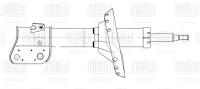 Амортизатор газовый передний правый TRIALLI AG22359