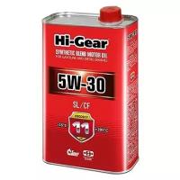 Моторное масло Hi-Gear HG1134 5W-30 полусинтетическое 4 л