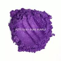 Перламутровый пигмент PCTT7319 - Чисто-пурпурный, 10-60 мкм (Pure Purple), Фасовка По 500 г