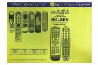 Пульт к IRC6181DD Rolsen AUX/DVD