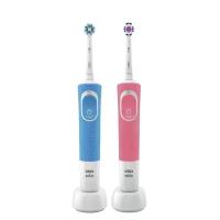 Набор электрических зубных щеток Oral-B Vitality D190 DUO в подарочной упаковке