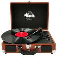 Виниловый проигрыватель Ritmix LP-160B Brown