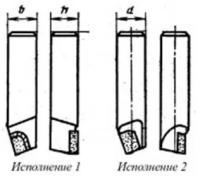 Резец Расточной державочный 25х25х100мм Т15К6 тип 4 исп.1 (шт)