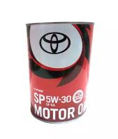 Оригинальное моторное масло Toyota 5W30 1л 5W-30, 1,00 л