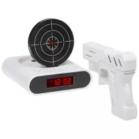 Будильник с мишенью Gun Alarm Clock