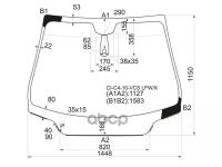 Стекло Лобовое + Дд Citroen C4 4/5d 10- XYG арт. CI-C4-10-VCS LFW/X