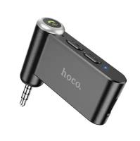 AUX Bluetooth Ресивер Hoco E58 / автомобильный Bluetooth адаптер для музыки и громкой связи