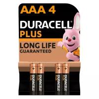 Батарея Duracell ААА LR03-4BL PLUS 4 шт