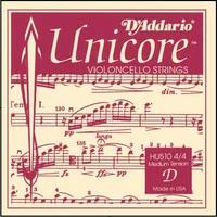 D'ADDARIO HU510 Набор 4 струн для Виолончели сталь Витые UNICORE. витые. Unicore-AD. Helicore-Сердеч