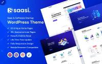 Шаблон Wordpress Saasi - Saas & Software Startup Theme WordPress