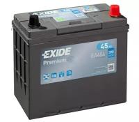 exide ea456 premium_аккумулят.батарея! 14.7/13.1 (+адаптер)евро 45ah 390a 237/136/227 carbon boost