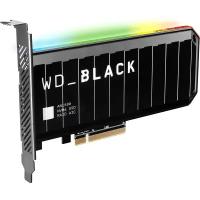 Твердотельные накопители/ WD SSD Black AN1500 NVMe AIC, 1000GB, PCIE (176mm), NVMe, PCIe 3.0 x8, R/W 6500/4100MB/s, DRAM buffer 1024MB, with RGB Heat