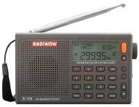 Всеволновый цифровой радиоприемник RADIWOW R-108 green