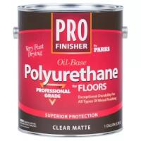 Паркетный лак Rust-Oleum PRO Finisher Oil Base Polyurethane полиуретановый (Матовый (Satin),gal (US) 3,78 л.)