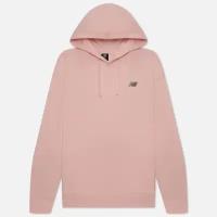 Мужская толстовка New Balance Essentials Logo Hoodie розовый, Размер S