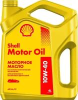 Моторное масло Shell Motor Oil 10W-40 полусинтетическое 4 л