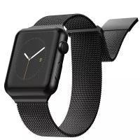 Ремешок X-Doria New Mesh для Apple Watch 38/40 мм Чёрный 479875