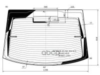 Стекло Заднее С Обогревом (Без Отверстия) Skoda Octavia Ii 5d Lbk 04-13 XYG арт. OCTAVIA-04-NH RW/H/X