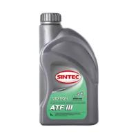 Трансмиссионное масло Sintec ATF III Dexron, 1 л