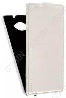 Кожаный чехол для Lenovo S930 Aksberry Protective Flip Case (Белый)