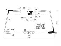 Стекло Лобовое + Дд Toyota Land Cruiser J100/Lexus Lx470 98-07 XYG арт. FW02378 LFW/X