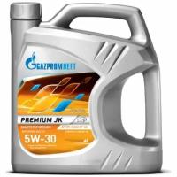 Моторное масло Gazpromneft Газпромнефть Premium JK 5W-30 синтетическое 4 л