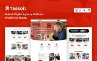 Шаблон Wordpress Taskoit - Digital Agency Business Тема WordPress