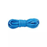 Шнурки овальные 120см - Светло синие