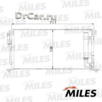 MILES Радиатор кондиционера паяный MITSUBISHI LANCER 1.3/1.6/2.0 03- ACCB058