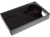 Рубашка Alessandro Milano Limited Edition 2075-01 цвет черный размер 48 RU / M (39-40 cm.)