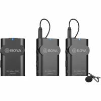 Микрофон Boya BY-WM4 Pro-K2 двухканальный беспроводной (Передатчик TX4 Pro 2шт + Приёмник RX4 Pro)