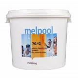 Дезинфектант для бассейна на основе гипохлорита кальция melpool 70/g