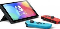 Игровая консоль Nintendo Switch OLED (Неоновый Синий/Красный)