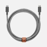 Кабель Native Union Belt USB Type-C/USB Type-C серый, Размер ONE SIZE