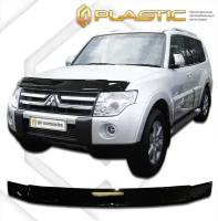 Дефлектор капота для Mitsubishi Pajero 2007-н.в. Classic черный