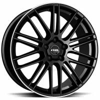 Диск RIAL KIBO DIAMOND BLACK 8.0x18 5x112 ET42 d-70,1 Rial Kibo Diamond Black Horn Polished (KIB80842B73-2) MP