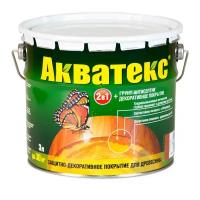 Защитно-декоративное покрытие акватекс 2в1 (венге / 2.7л.)