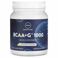 MRM Nutrition, BCAA+G 1000, Lemonade, 2.2 lbs (1,000 g)