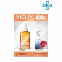 Набор Vichy/Виши: Спрей солнцезащитный активатор загара 2-фазный SPF30 Capital Soleil 200мл+Вода термальная минерализирующая 50мл