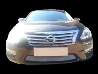 Защита радиатора (защитная сетка) Nissan Teana L33 2014-> хромированная