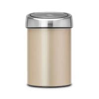 Мусорный бак 3 л Brabantia Touch Bin Шампань