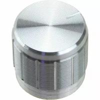 Ручка для переменного резистора на вал 6мм D15х15мм, silver