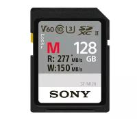 карта памяти Sony SF-M128 SDXC 128GB Class10 U3 UHS-II 150/277 Mb/s