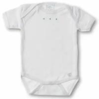 Боди для малышей 3-6 мес. с коротким рукавом WHIte w/PB Dots