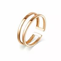 Кольцо Finger / Ring-Au-925 / женское серебряное кольцо из серебра 925 с золочением / ювелирное кольцо серебро 925 / кольцо серебряное Russkikh
