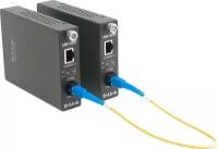 Медиаконвертер D-Link (DMC-920R/B10A) WDM, 1 port 10/100Base-TX, 1 port 100Base-FX, SC ОМ до 20 км