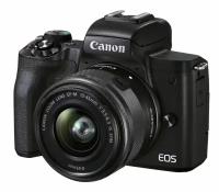 Фотоаппарат Canon EOS M50 Mark II Kit черный EF-M 15-45